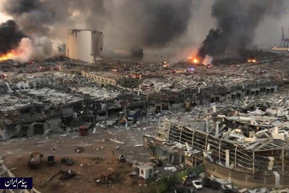 انفجار مهیب در بیروت