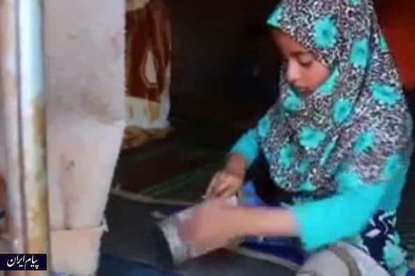 فیلم- مایا، دختر سوری با پاهایی از جنش قوطی