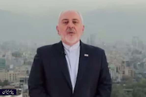 پیام ویدئویی ظریف به مردم ایران درباره تحریم های آمریکا
