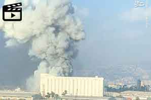 فیلم - انفجار مهیب در بیروت