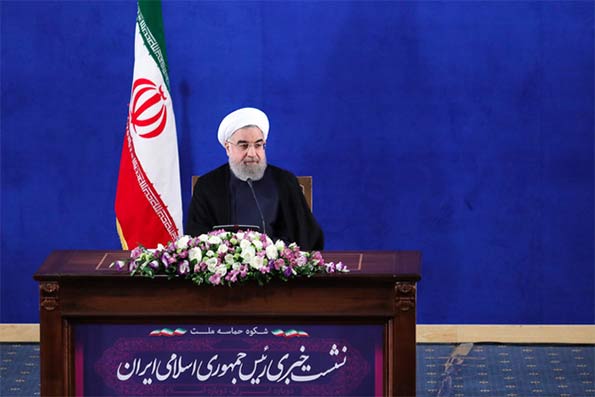 روحانی: هر وقت آمریکا تحریم ها را لغو کرد حاضر به مذاکره هستیم