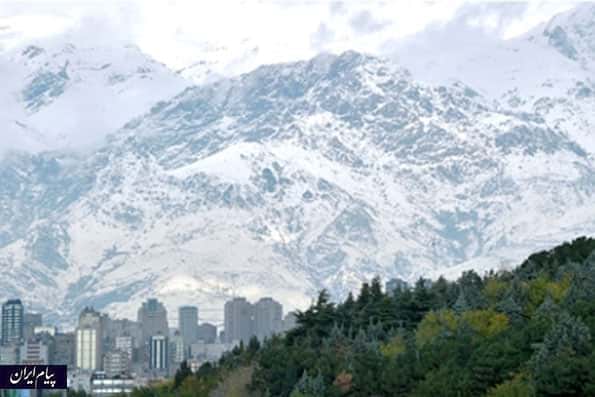 ارتفاعات تهران سفیدپوش می‌شود