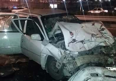 تصادف مرگبار در تهران؛ سرنشینان ۲۰۶ به بیرون پرتاب شدند