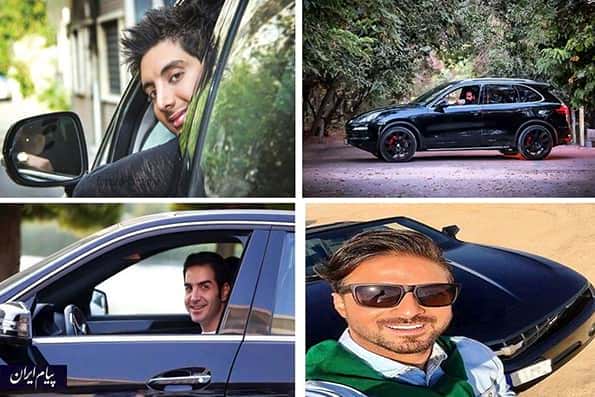 خواننده‌‏های ایرانی سوار چه خودرو‌هایی می‌شوند؟