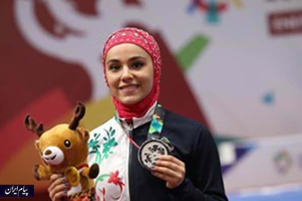 تاریخ سازی زهرا کیانی در جاکارتا با مدال نقره