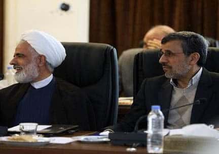 رییسی و قالیباف و احمدی نژاد در جلسه امروز مجمع تشخیص