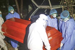 گزارش الجزیره از انتقال ویروس کرونا توسط اجساد