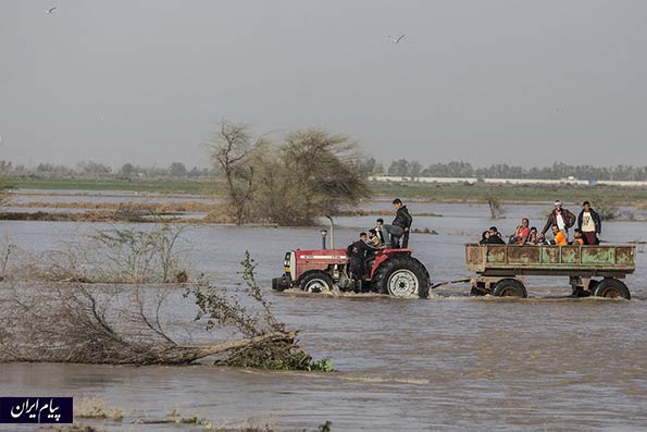 تخلیه ۳۵ روستا در خوزستان به دلیل وقوع سیل