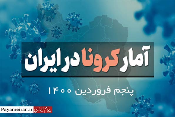 آخرین آمار کرونا در ایران تا پنجم فروردین ۱۴۰۰