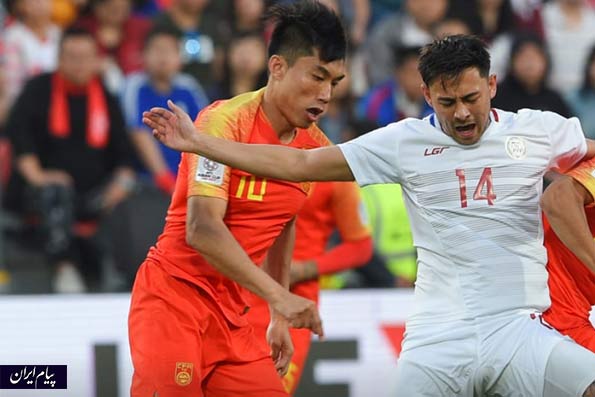 فیلیپین 0 - چین 2؛ صعود چین به جمع 16 تیم پایانی
