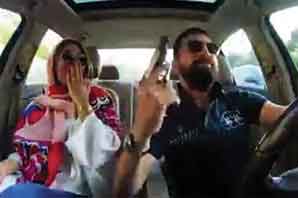 واکنش پلیس به ویدئوی مسلحانه محسن افشانی و همسرش