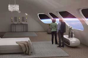 رویای اقامت در هتل فضایی در شرف تحقق