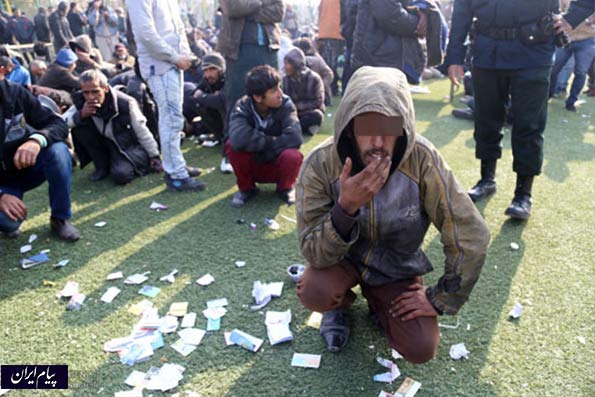 ۱۵ تا ۱۹ هزار معتاد متجاهر در تهران وجود دارد