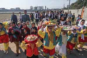 تصاویر | حال و هوای جشن شالیزار در روستاهای مازندران