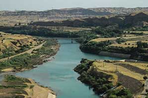 آورد آب امسال خوزستان ۴۴ درصد کمتر از نرمال است