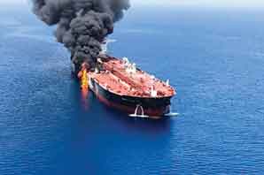 بریتانیا: دلیلی ندارد که در ارزیابی آمریکا در دست داشتن ایران در حمله به نفتکش‌ها تردید کنیم