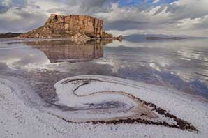 حجم آب دریاچه ارومیه ۲ میلیارد مترمکعب کاهش یافت