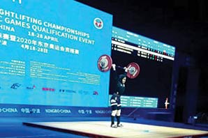 حضور تاریخی اولین بانوی وزنه‌بردار ایران در قهرمانی آسیا/ بسامی در گروه B چهارم شد