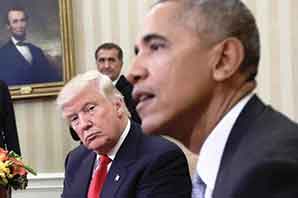 انتقاد تند ترامپ از اوباما به خاطر کولرهای کاخ‌سفید