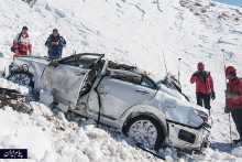 تصادفات رانندگی زمستان قبل، ۳۴۰۴ نفر قربانی گرفت!