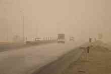 کاهش دید در شهرهای خوزستان در پی گرد و غبار