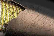 ابداع پوست الکترونیکی دارای مو که حس لامسه دارد