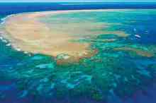 گذر ایستگاه فضایی بین المللی از بزرگترین دیواره مرجانی جهان
